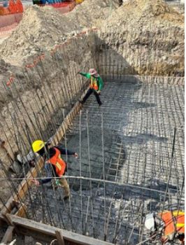 Avance excavación fosa Viakon